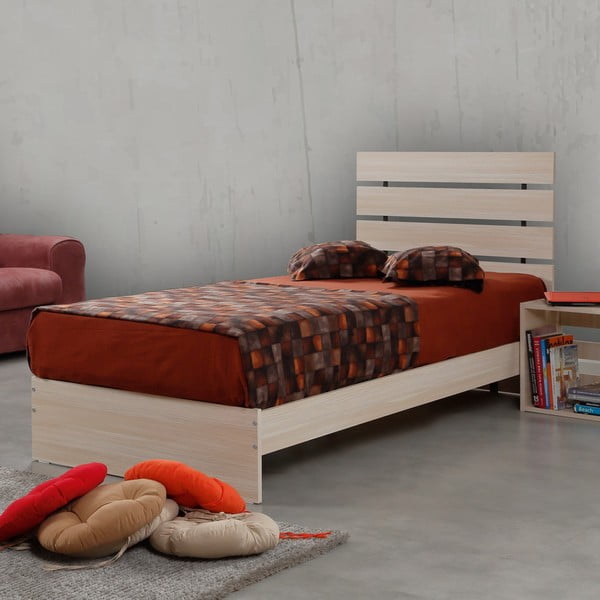 Letto singolo in colore naturale 120x200 cm Fuga - Kalune Design-image-2