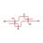 Attaccapanni da parete rosso in metallo 60,5 cm Metro – PT LIVING