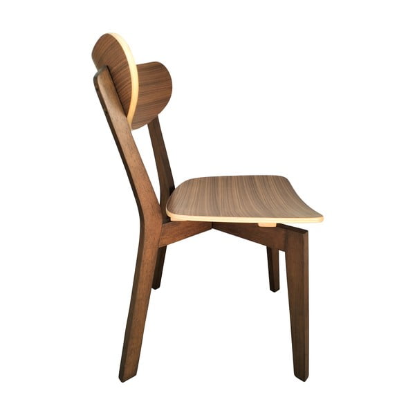 Sedia da pranzo marrone Roxby - Actona-image-1