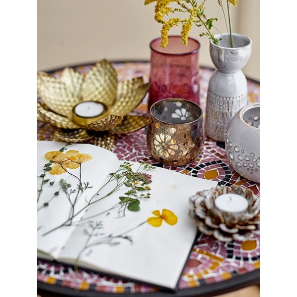 Vaso in gres bianco - Bloomingville-image-1