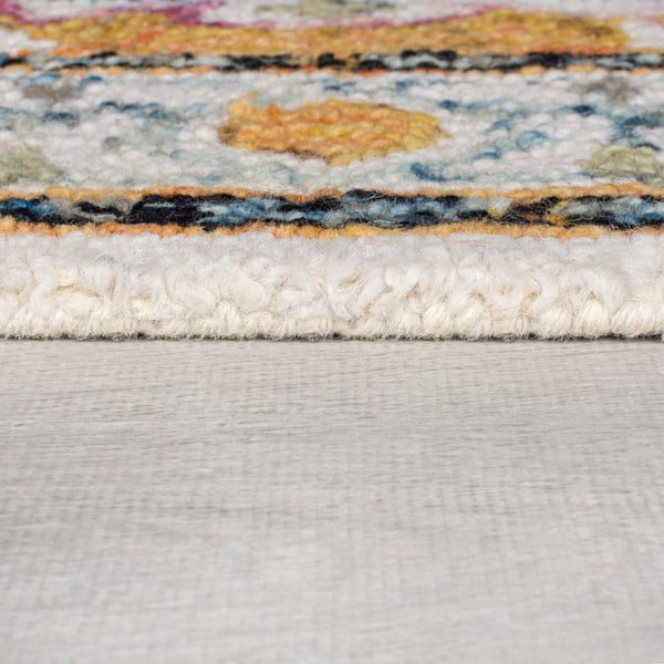 Tappeto in lana gialla 160x230 cm Dahlia - Flair Rugs-image-4