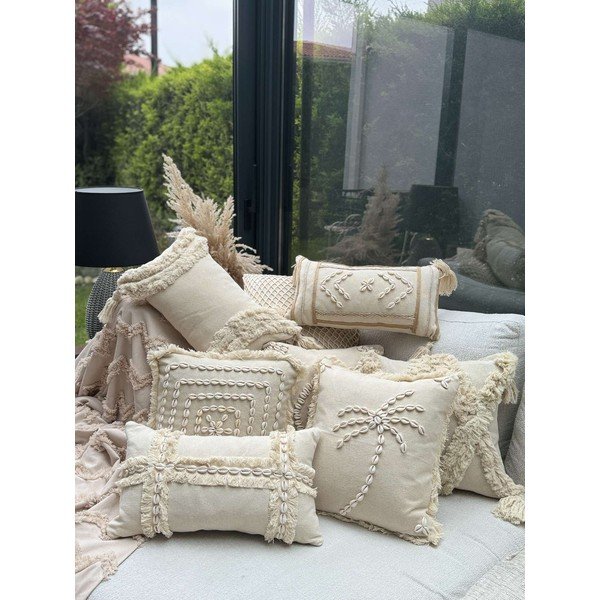 Federa decorativa in cotone 43x43 cm Seashells – Mioli Decor-image-4