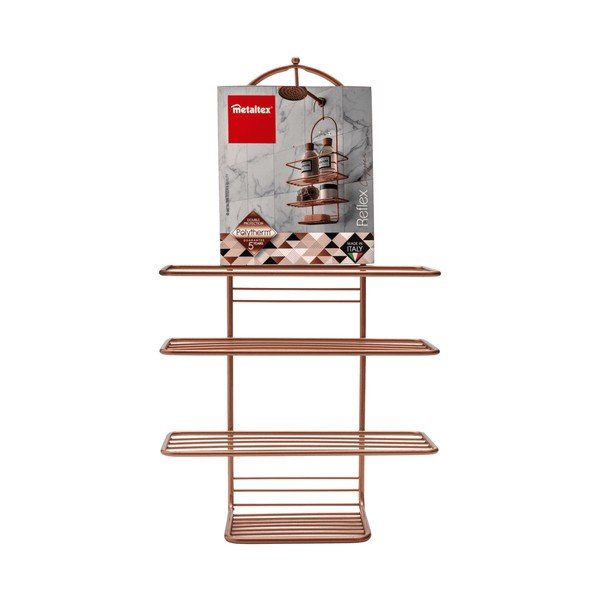 Mensola sospesa per il bagno Rame - Metaltex-image-2
