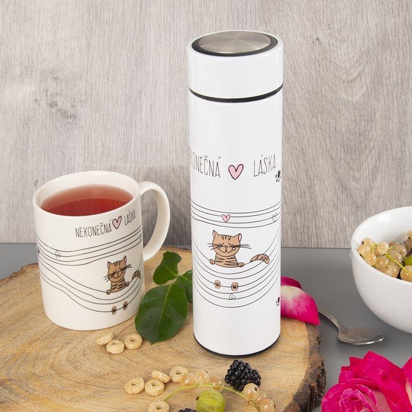 Thermos bianco 400 ml - Orion-image-1