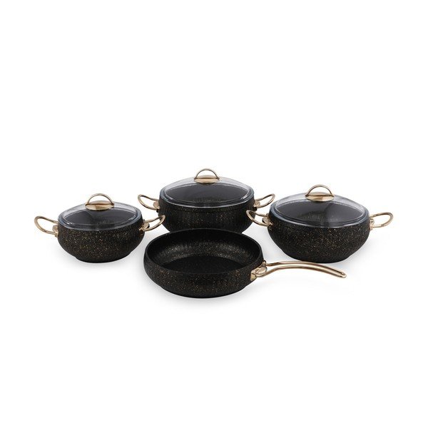 Set di pentole in alluminio 4 pezzi Ruby - Güral Porselen