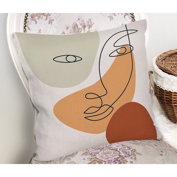 Federa Post Modern, 45 x 45 cm - Minimalist Cushion Covers-image-2