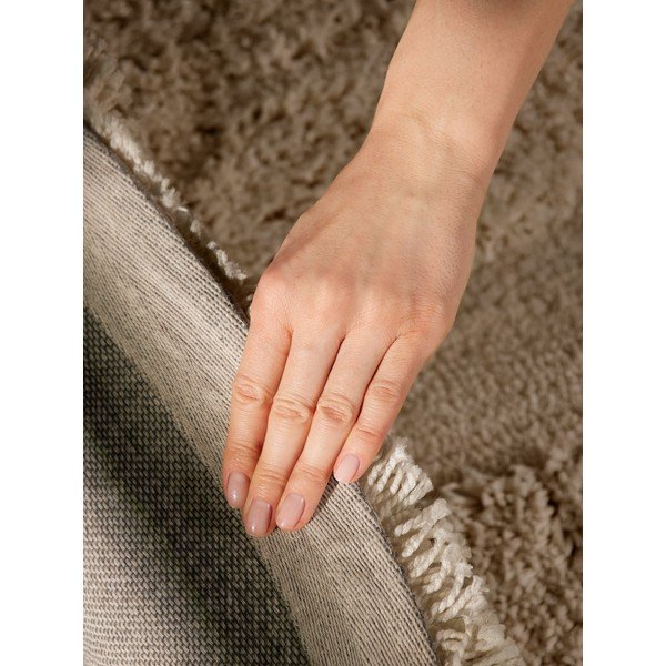 Tappeto rotondo beige tessuto a mano ø 160 cm Lambeth Jasper – Ted Baker-image-2