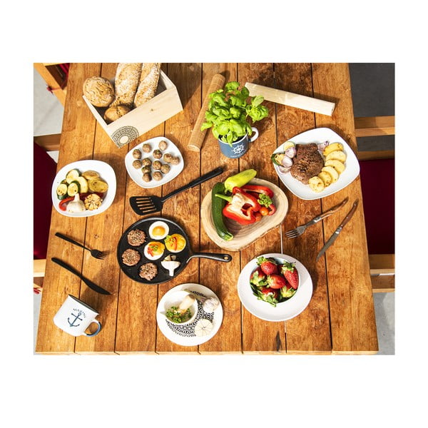 Posate argentate/di colore naturale in acciaio inox 2 pz – Orion-image-3