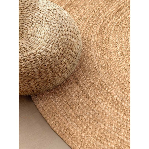 Tappeto di colore naturale in iuta reversibile/tessuto a mano 160x230 cm Braided – Hanse Home-image-2