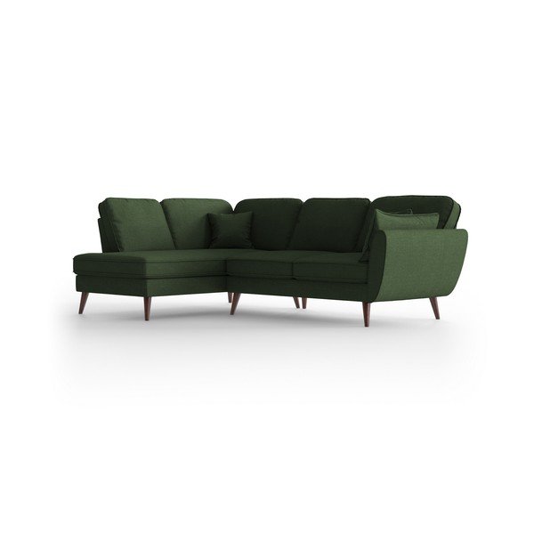 Divano ad angolo verde, angolo sinistro Auteuil - My Pop Design-image-3