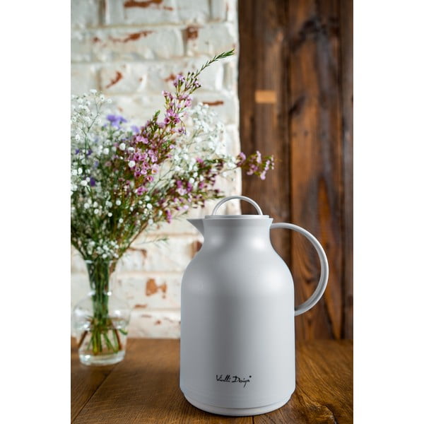 Thermos grigio, 1 l - Vialli Design-image-1