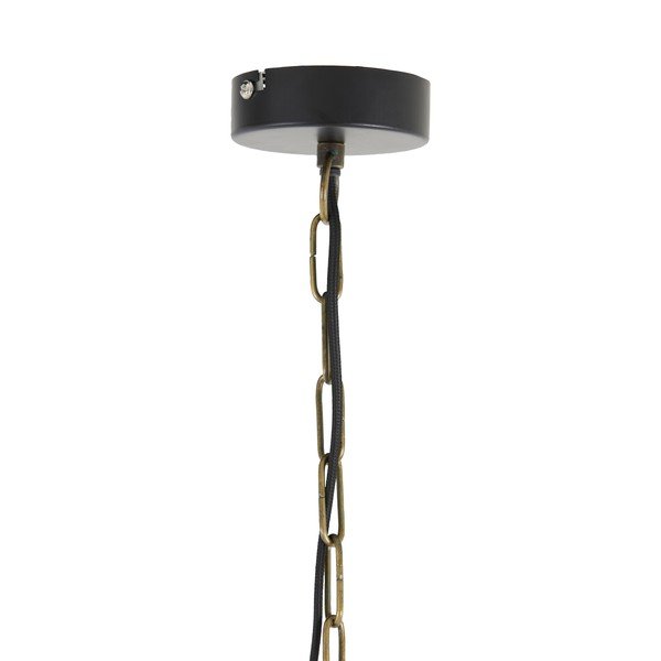 Lampadario color bronzo in metallo ø 36 cm Alvaro – Light & Living-image-2