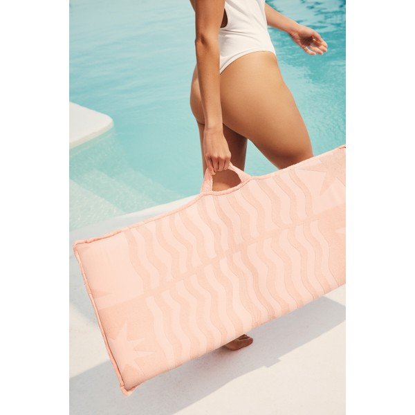Lettino da spiaggia rosa , 93 x 43 cm Terry - Sunnylife-image-2