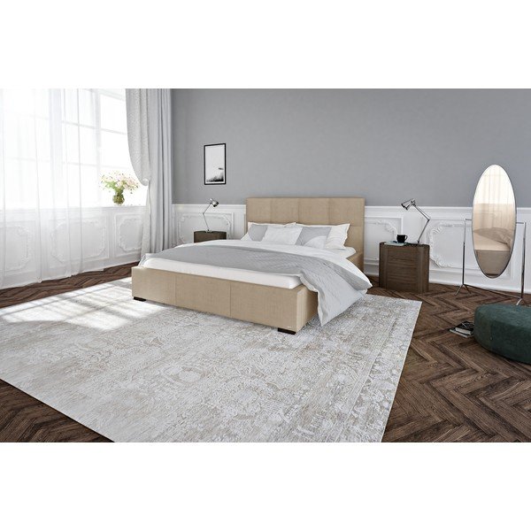 Letto matrimoniale beige con griglia e contenitore , 160 x 200 cm Fascination - Guy Laroche Home-image-4