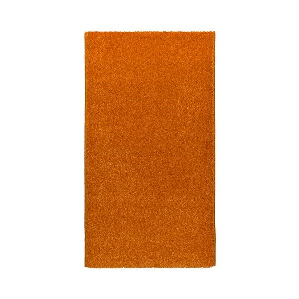 Tappeto arancione Velur Liso Orange, 57 x 110 cm - Universal