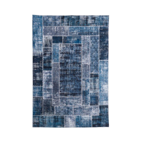 Tappeto antimacchia blu Webtappeti Montage, 120 x 180 cm - Floorita-image-1