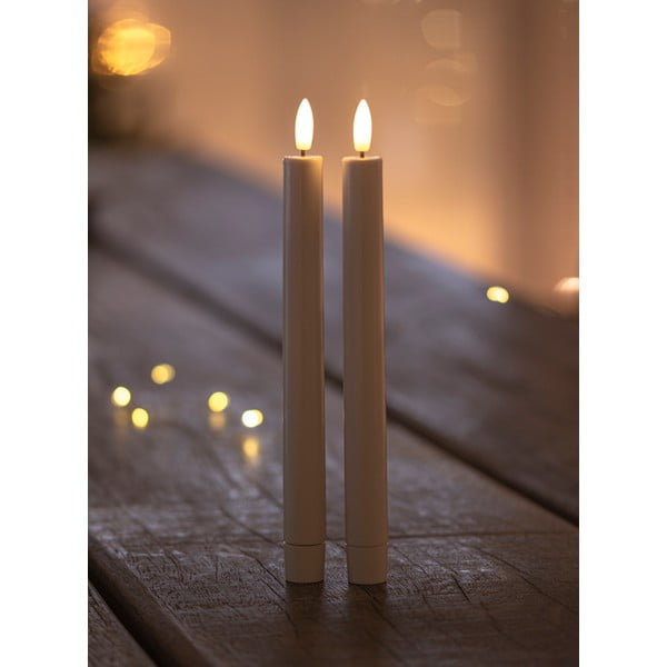 Candele LED in set da 2 (altezza 25 cm) Sille Tall Exclusive - Sirius-image-1