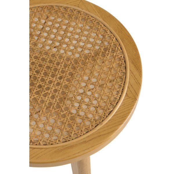 Sgabello di colore naturale in rattan Callut – Ellos Home-image-3