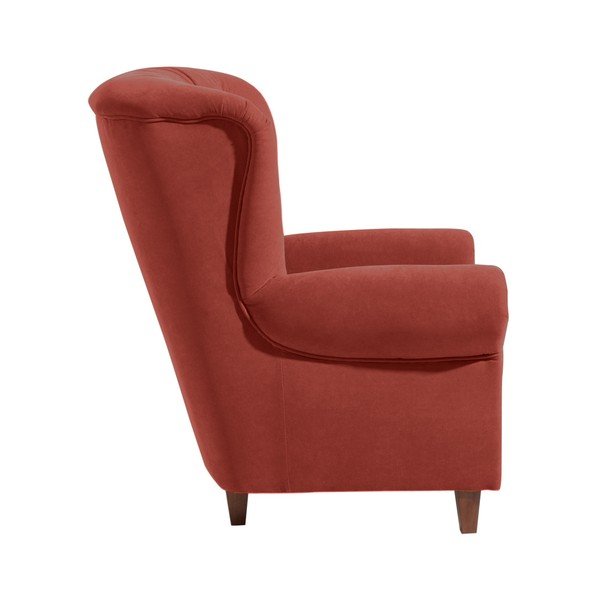 Poltrona rossa Vicky Velor - Max Winzer-image-1