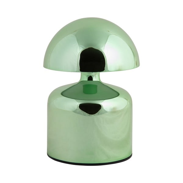 Lampada da tavolo a LED verde chiaro con paralume in metallo (altezza 14 cm) Impetu - Leitmotiv