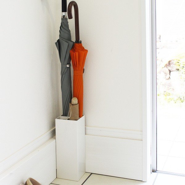 Portaombrelli bianco Smart - YAMAZAKI-image-4