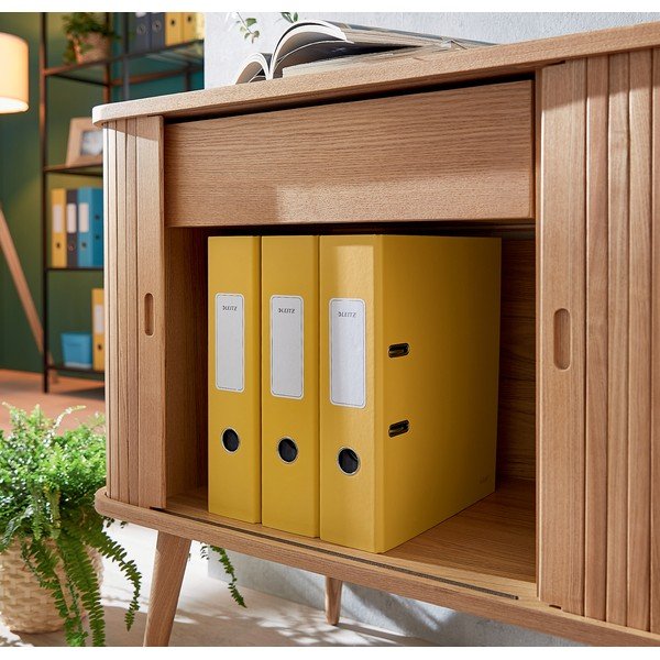 Cartella a leva gialla con superficie morbida, A4 Cosy - Leitz-image-3