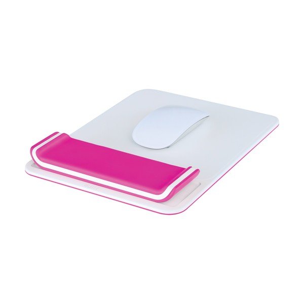 Tappetino per mouse bianco e rosa WOW - Leitz-image-3
