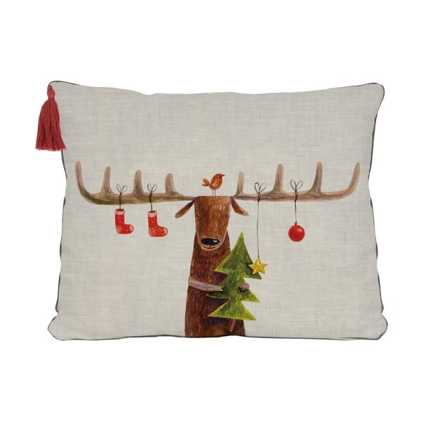Cuscino decorativo natalizio 35x50 cm Reindeer - Little Nice Things