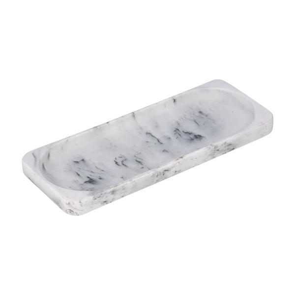 Vassoio bianco e grigio per il bagno Desio - Wenko