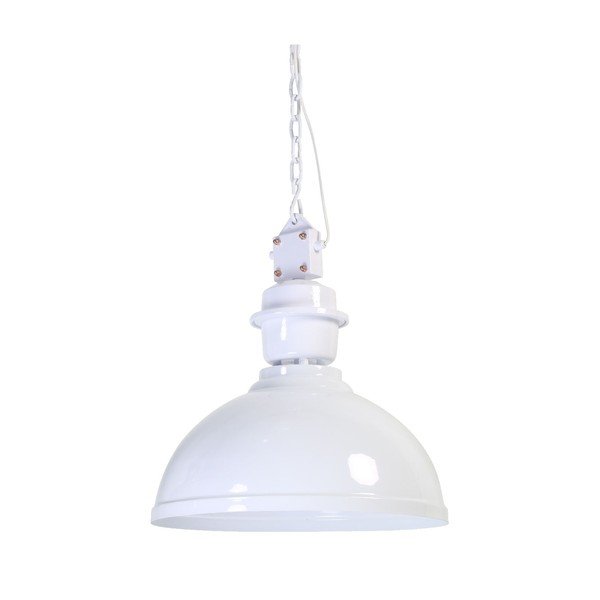 Lampada a sospensione Clinton Bianco, 52 cm - Light & Living