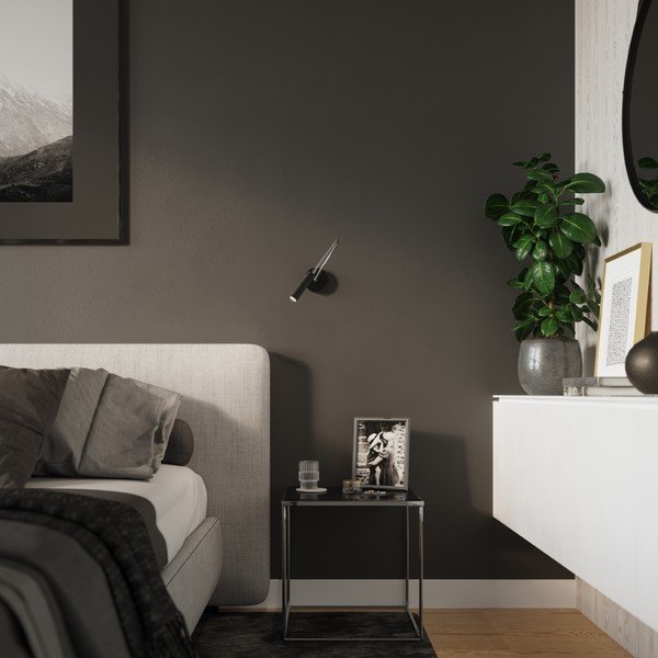 Lampada da parete nera Aludra - Sollux-image-2