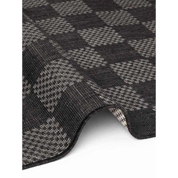 Tappeto da interno/esterno nero/color crema 160x230 cm Haringey Dorothy – Ted Baker-image-4