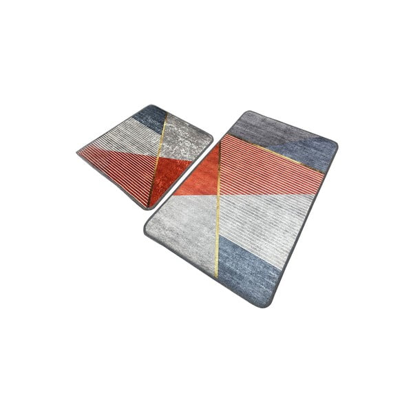 Set di tappetini per il bagno 2 pz 60x100 cm Sante – Foutastic