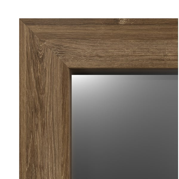 Specchio da parete con cornice marrone, 60 x 148 cm Jyvaskyla - Styler-image-3