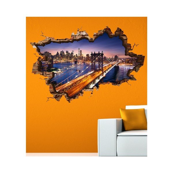 Adesivo murale Bo, 70 x 45 cm - 3D Art
