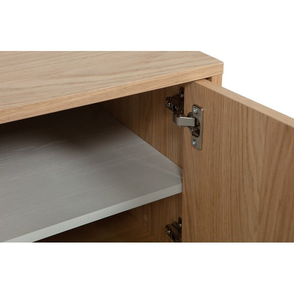 Tavolo TV modulare in rovere naturale 110x44 cm Modulair - vtwonen-image-1