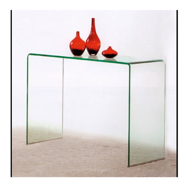 Consolle semplice in vetro - Evergreen House-image-1