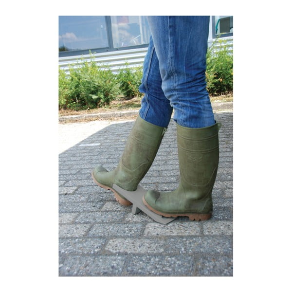 Šedý zouvák z borovicového dřeva na boty Esschert Design-image-1