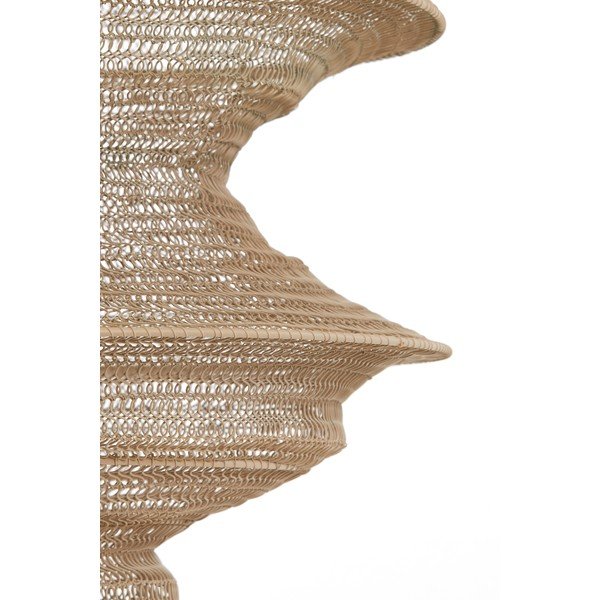 Lampadario beige in metallo Nakisha – Light & Living-image-4