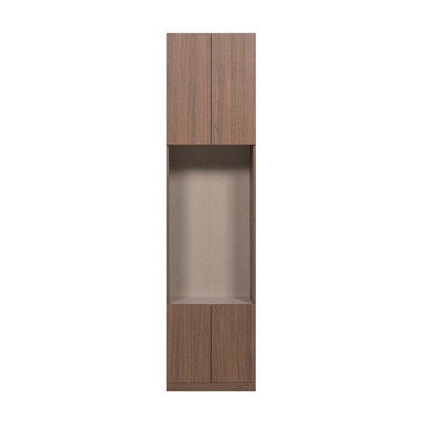 Mobile componibile colore naturale scuro 54x215 cm Build – WOOOD