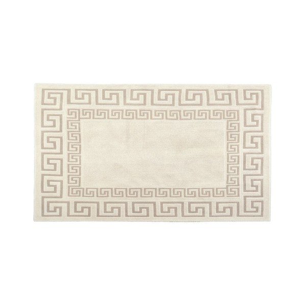 Tappeto in cotone crema Kanoi 120 x 180 cm - Floorist