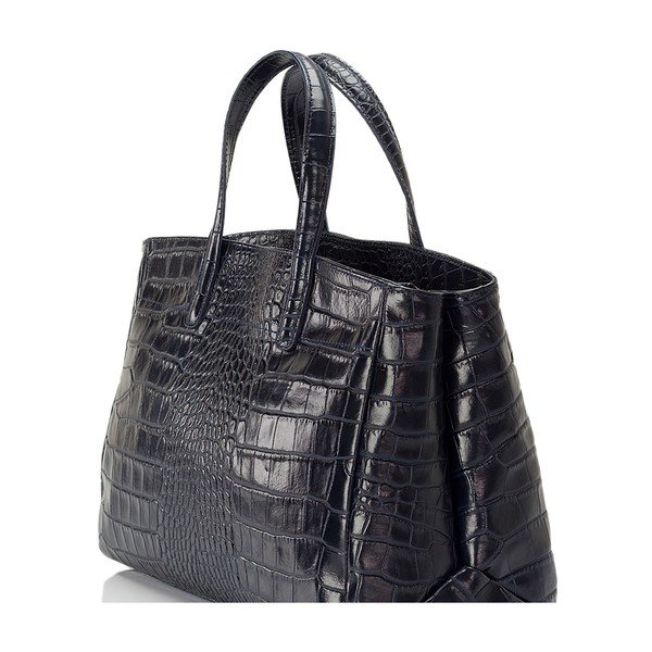 Borsa in pelle blu scuro Magnata - Lisa Minardi-image-2