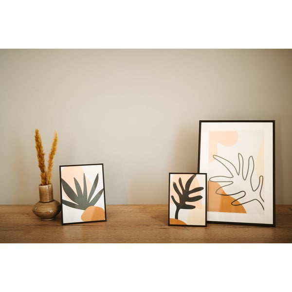 Cornice da appoggio/parete in metallo nero 11x16 cm Sweet Memory - Zilverstad-image-3