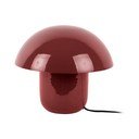 Lampada da tavolo burgundy in metallo (altezza totale 25 cm) Fat Mushroom – Leitmotiv