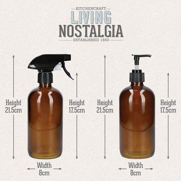 Set di 2 flaconi di detergente Living Nostalgia - Kitchen Craft-image-1