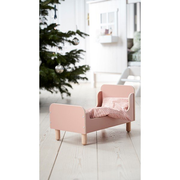Letto per bambole rosa - Flexa-image-3