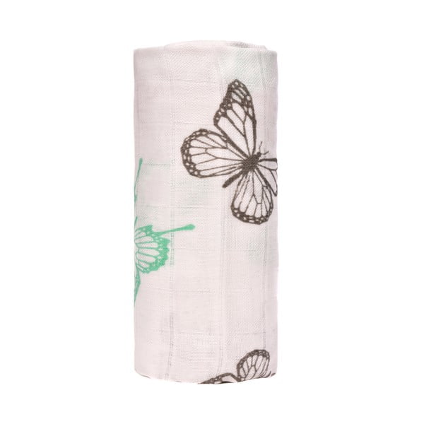 Asciugamano per bambini , 120 x 120 cm Butterflies - T-TOMI