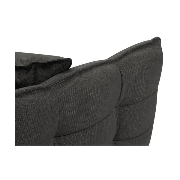 Divano letto grigio scuro Canna - Mazzini Sofas-image-1