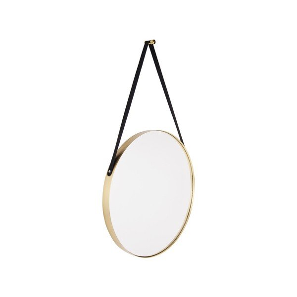 Specchio da parete con cornice color oro Balanced, ø 47 cm - PT LIVING-image-2