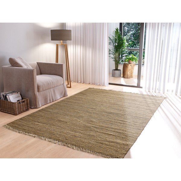 Tappeto di colore naturale in iuta 120x170 cm Nako – Universal-image-1